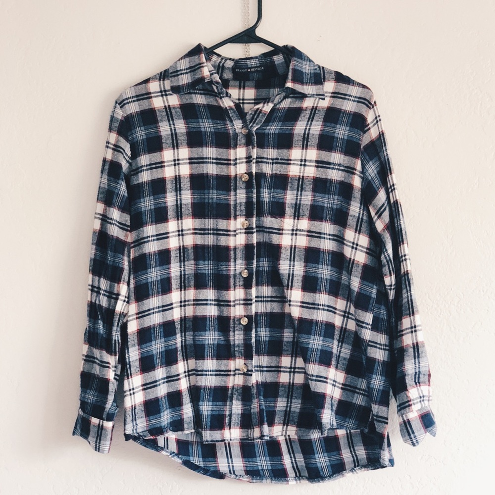 Brandy Melville Plaid Flannel
